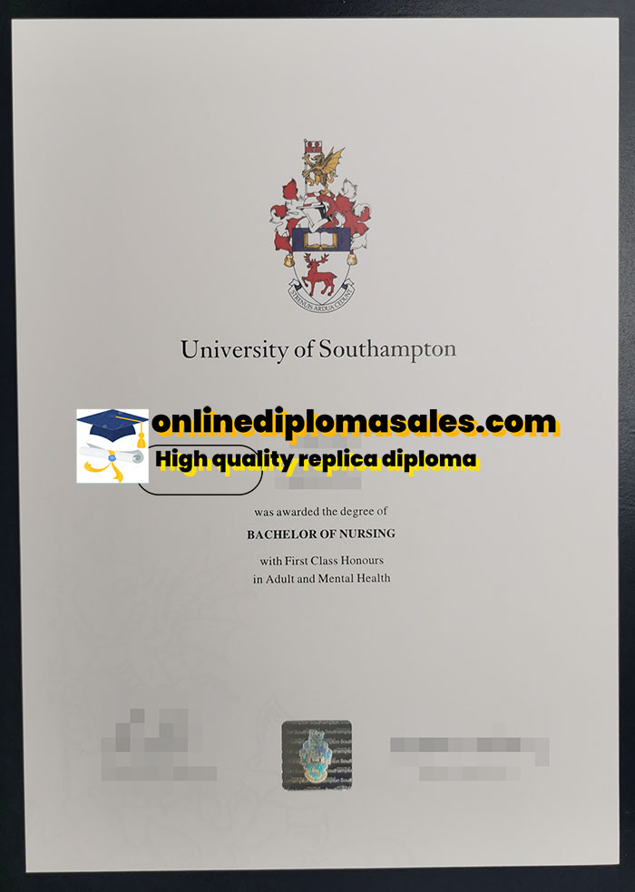 Buy University of Southampton diploma online.