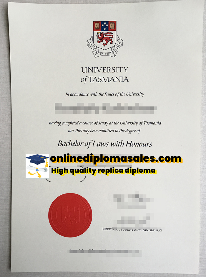 Order a University of Tasmania degree