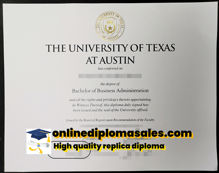 How to buy a University of Texas at Austin diploma?