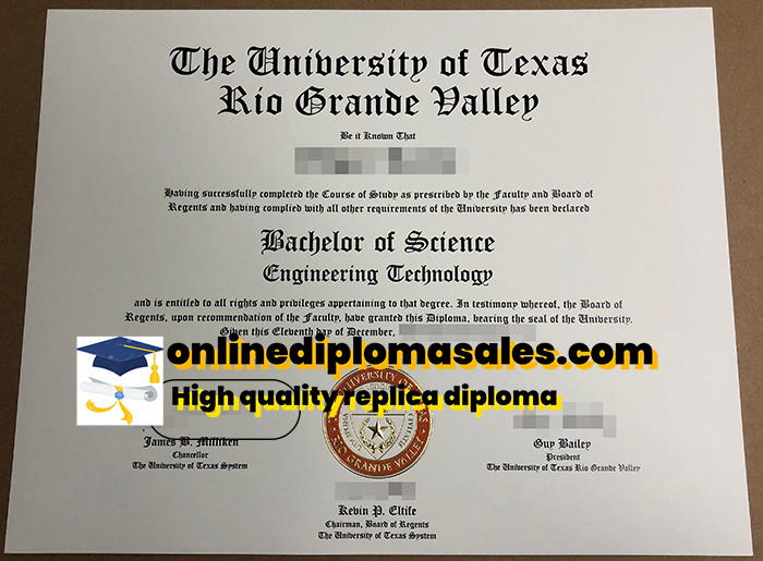 Sell ​​University of Texas at Grand River Valley diplomas online.