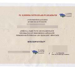 How to buy a University of Oldenburg degree certificate?