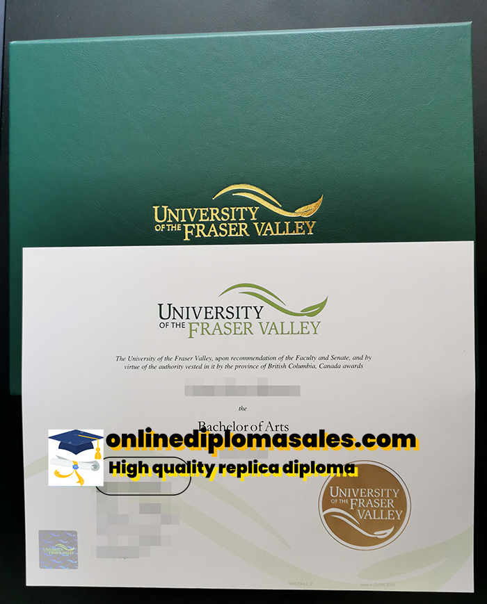 Order University of the Fraser Valley diplomas online.