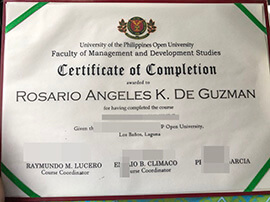 How long does it take to buy Philippines Open University diploma?