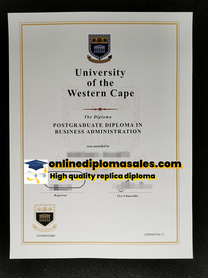 Where to buy University of the Western Cape degree certificates?