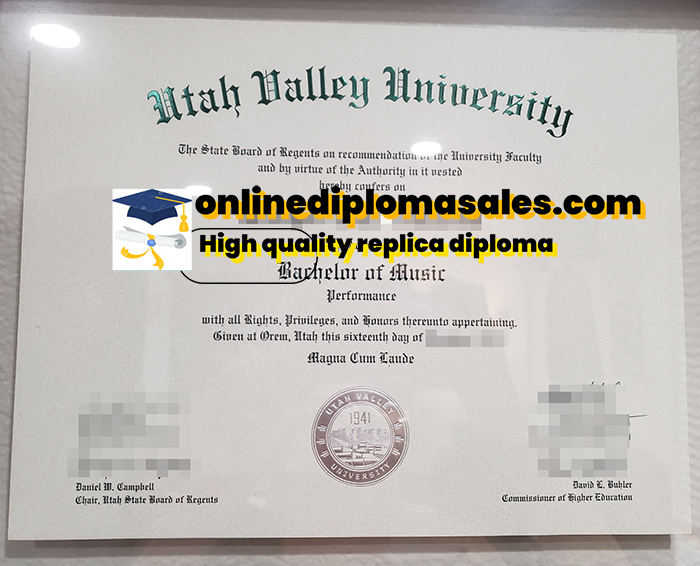 Where to buy Utah Valley University fake degree diploma?