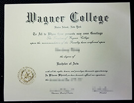 Wagner College fake diplomas for sale online.