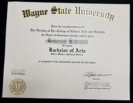 Where to buy a fake Wayne State University diploma?