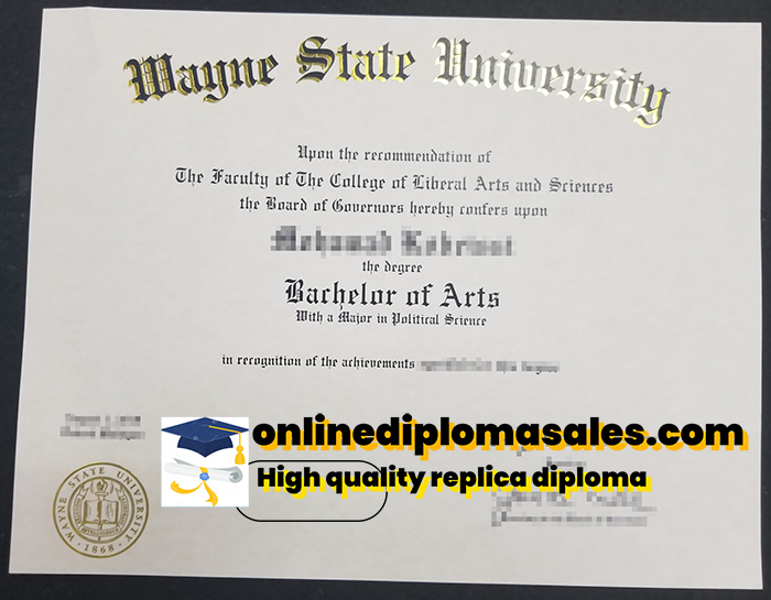 Where to buy a fake Wayne State University diploma?