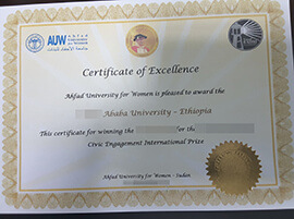 How to buy Ahfad University for Women fake diploma?