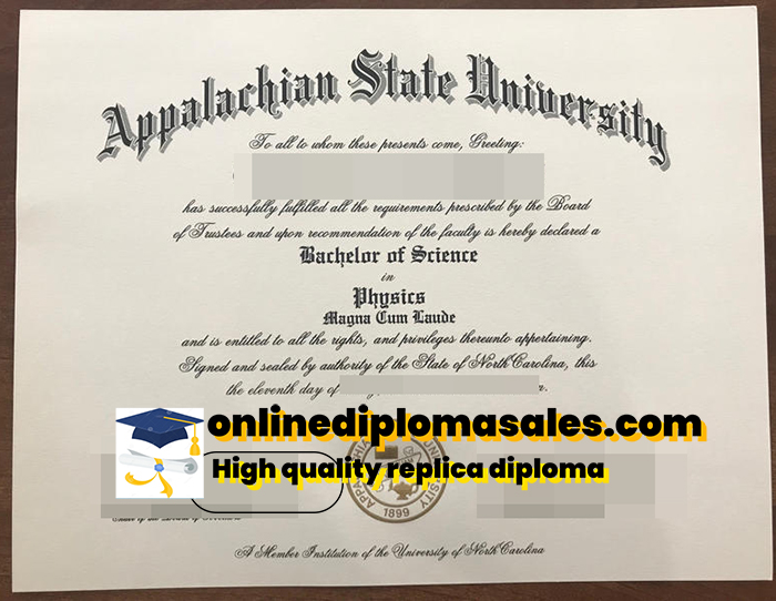 Is it legal to buy a fake appalachian state university diploma?