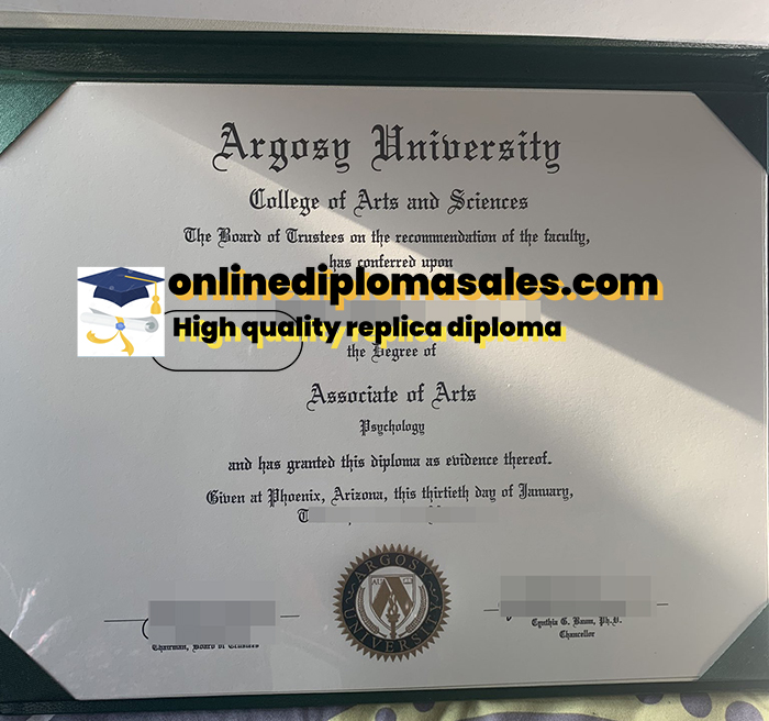 Why buy argosy university diploma?