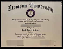 Order clemson university diploma online.