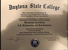 How to buy a Daytona State College degree certificate?