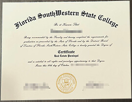 Where to buy florida south westernstate college degree diploma?