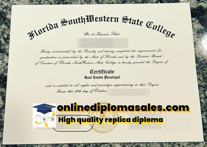 Where to buy florida south westernstate college degree diploma?