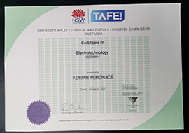 How to order a TAFE NSW certificate, how to buy a TAFE NSW diploma.