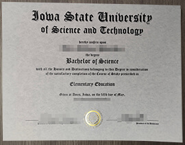 iowa state university of science and technology degree