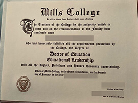 How to obtain a Mills College degree certificate?