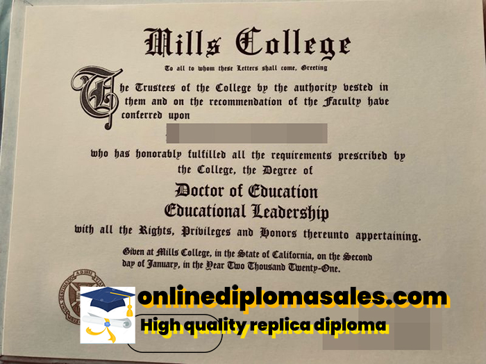 How to obtain a Mills College degree certificate?