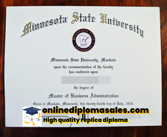 How to buy a Minnesota State University degree certificate?