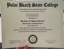 How easy is it to buy a Palm Beach State College fake diploma?