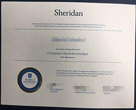 How to buy Sheridan College degree certificate?