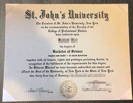 Sell ​​st. john’s university fake diploma online.