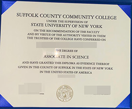 How to buy suffolk county community college degree certificate.