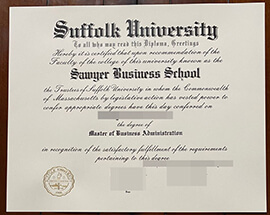 Where to buy Suffolk University degree certificate?