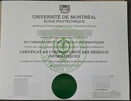 Where to buy the Universite de Montreal Ecole Polytechnique diploma?