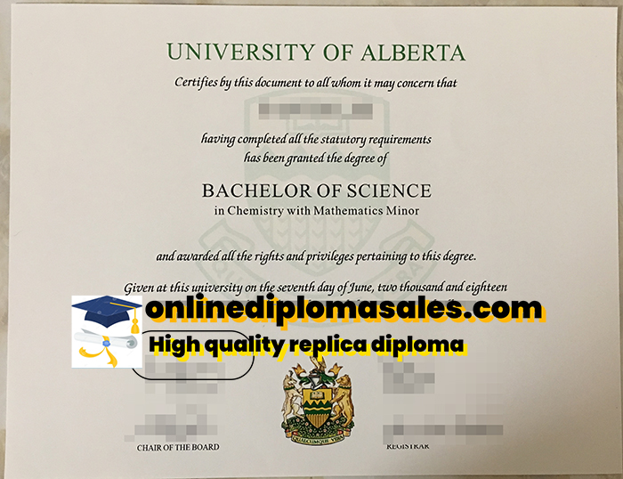 How long does it take to buy a University of Alberta diploma?