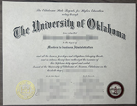 Where to buy University of Oklahoma certificate?