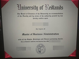 How to get a university of redlands diploma?