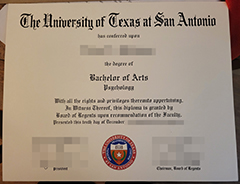 Where to order university of texas at san antonio diploma?