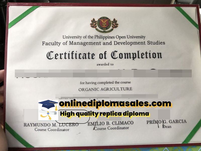 How long does it take to buy a university of the Philippines Open University diploma?