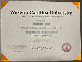 The secret to obtaining a western carolina university diploma.