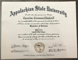 Is it legal to buy a fake appalachian state university diploma?