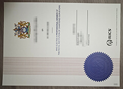 RICS certificate diplomas for sale online.